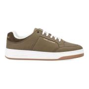 Military Green Canvas Sneakers SL61