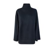 Cashmere Dolcevita Sweater Sort