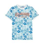 Tahiti Flowers Bomuld T-shirt Mænd