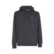 Klassisk Fleece Flag Patch Hoody