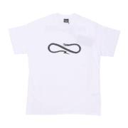 Klassisk Logo Tee Hvid T-shirt