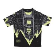 Milan Cathedral Print Tee Sort/Lime