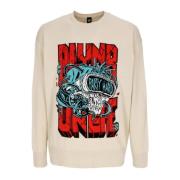 Skull Party Letvægts Sweater Beige Moonlight