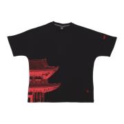 Tokyo Kimono Tee Magenta Herre T-shirt