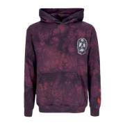 Tie Dye Brun Hoodie Herre