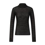 Glitrende Turtleneck Sweater