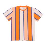 Signatur Stribe Tee Orange