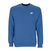 Crewneck Sweatshirt Navy Blue/White