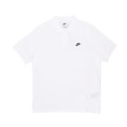 Essential Pique Polo Shirt Hvid/sort