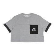 Heritage Cropped Crew-Neck T-shirt