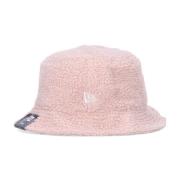 Pink Sherpa Bucket Hat