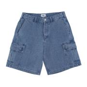 Cargo Denim Shorts Lyse Indigo