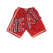 Miami Heat Basketball Shorts Hardwood Classics