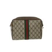 Pre-owned Canvas gucci-tasker