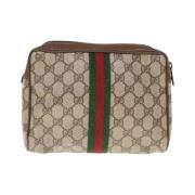 Pre-owned Canvas gucci-tasker