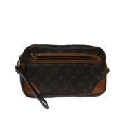 Pre-owned Canvas louis-vuitton-tasker