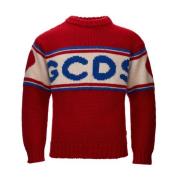 Rød Uld Herre Sweater