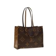 Pre-owned Canvas louis-vuitton-tasker