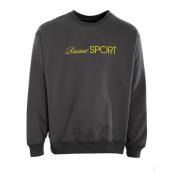 Sporty Sweatshirt med Print