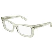 Transparent Green Eyewear Frames SL 554