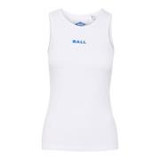 Sporty Tank Top med Broderet Logo