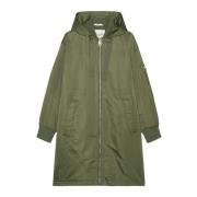 Blouson parka i aviatorstil regular