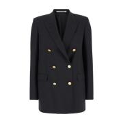 Sort Uld Jasmine Blazer Jakke