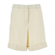 Ivory Hamp Shorts