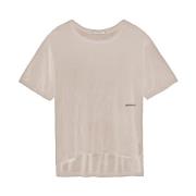 Elegant Beige Modal Tee