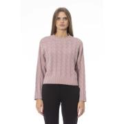 Langærmet Crewneck Monogram Sweater