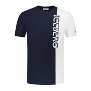 Herre Vertikal Logo T-shirt