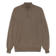 Merino Wool Half-Zip Strik