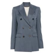 Dobbelt Brystet Blazer