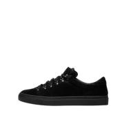 Sort Ruskind Lav-Top Sneaker