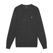 Cotton Merino Crew Neck Jumper