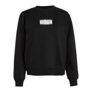 Faded Monologue Sweatshirt Sort Logo