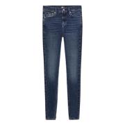 Vintage Skinny Fit Denim Jeans