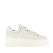 Ivory Sneakers med H-Stripes