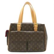 Pre-owned Coated canvas louis-vuitton-tasker