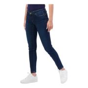 Blå Slim Fit 5-Lomme Jeans