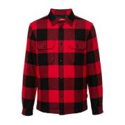 Rød Buffalo Plaid Skjorte