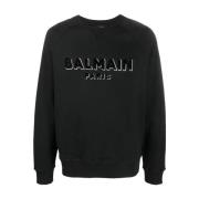 Sort Logo Print Crew Neck Sweater