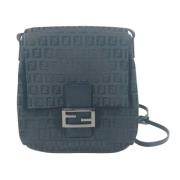 Pre-owned Stof fendi-tasker