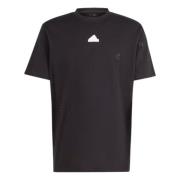 Broderet Nero Regular Fit T-shirt