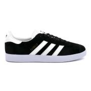 Suede Sneakers med Logo i Sort