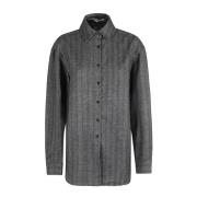 Stribet Overshirt