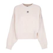 Hvid Cropped Crewneck Sweatshirt Essentials