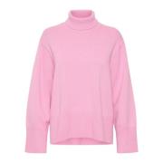 Kashmir Rose Rullekrave Pullover Sweater