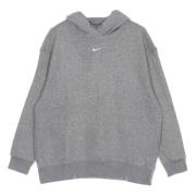 Essentiel Fleece Hoodie Langærmet Sweatshirt