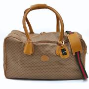 Pre-owned Coated canvas gucci-tasker